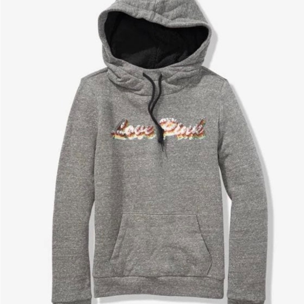Pink XS bling sweater